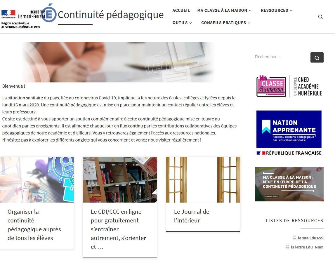 Site pour les parents